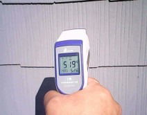 ガイナ　測定温度テスト邸のBefore（施工前）の様子