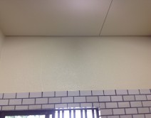 台所の壁・天井施工の写真