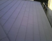熊本市北区清水　熊本の屋根に最適！！特殊セラミック　ガイナ　施工の写真