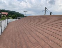 断熱遮熱塗料：ＧＡＩＮＡ・屋根仕様邸のBefore（施工前）の様子