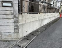 外構・ブロック塀・擁壁・高圧洗浄施工の写真