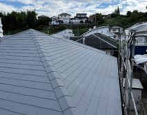 屋根：特殊セラミック　ガイナ　断熱遮熱塗料の写真