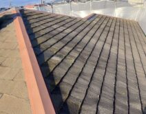 屋根・ＫＦ無機４フッ化フッ素樹脂の施工邸のBefore（施工前）の様子